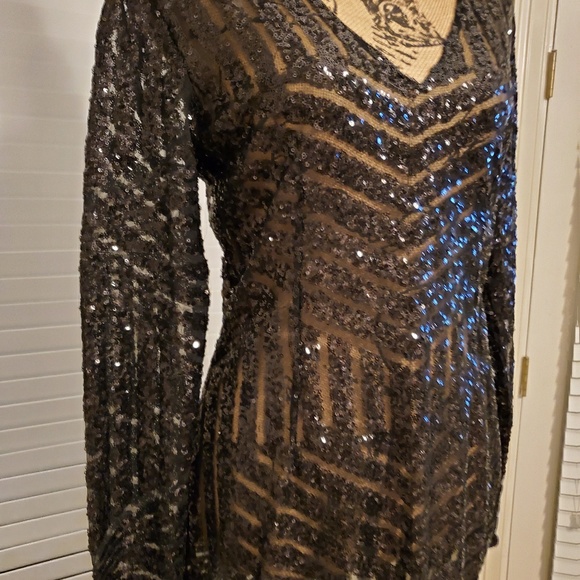 Sequince Black Cocktail Dress - Picture 6 of 7